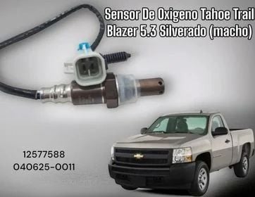 Sensor De Oxigeno Tahoe Trail Blazer 5.3 Silverado (macho)  12577588 234-4018, imagen 1