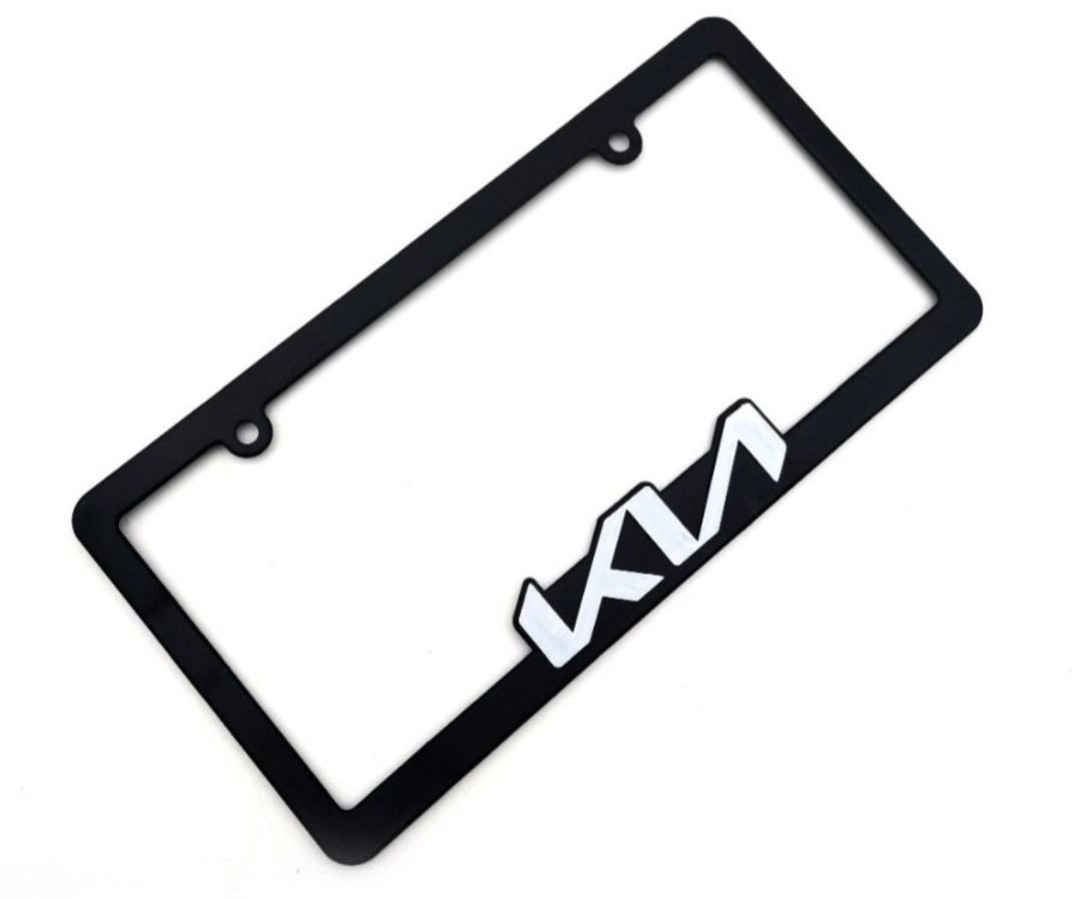 BORDE CUBRE PLACA MARCA KIA, imagen 1