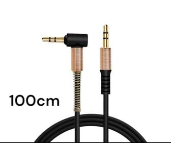 Cable auxiliar sonido 3.5mm Jack 100cm, imagen 1