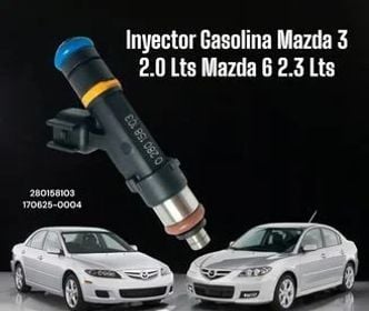 Inyector Gasolina Mazda 3 2.0 Lts Mazda 6 2.3 Lts 280158103, imagen 1