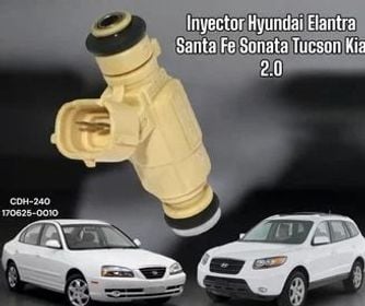 Inyector Hyundai Elantra Santa Fe Sonata Tucson Kia 2.0 CDH-240, imagen 1