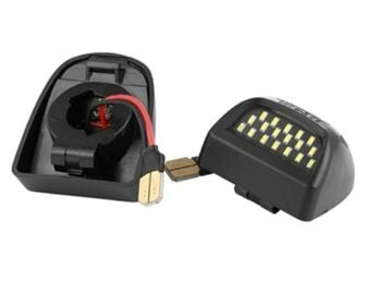 PAR LUCES PLACA SILVERADO MARCA FOCUS, imagen 1