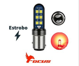 PAR FOCUS 1157 ROJO ESTROBO, imagen 1