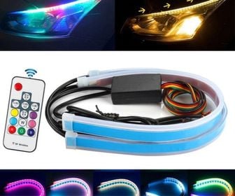 CINTA FARO RGB TESLA CON CONTROL, imagen 1