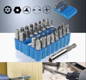 set de 33 puntas torx destornillador para taladro, imagen 1