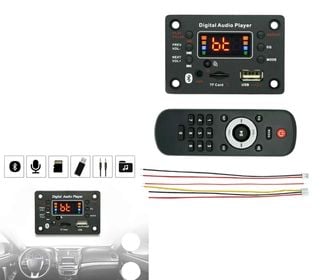 Amplificador Potencia Audio Módulador Sonido Bluetooth 5,0, imagen 1