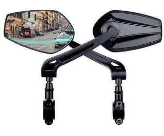 par de retrovisor para bicicleta o scotter, imagen 1