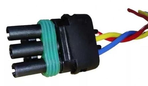 Conector Sensor Oxigeno 3 Cables Corsa Lanos Clio Megane DJ3031Y-2.5-21 SQ-310-MX R01 3 PIN, imagen 1
