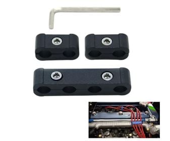set organizador para cables bujias negro, imagen 1